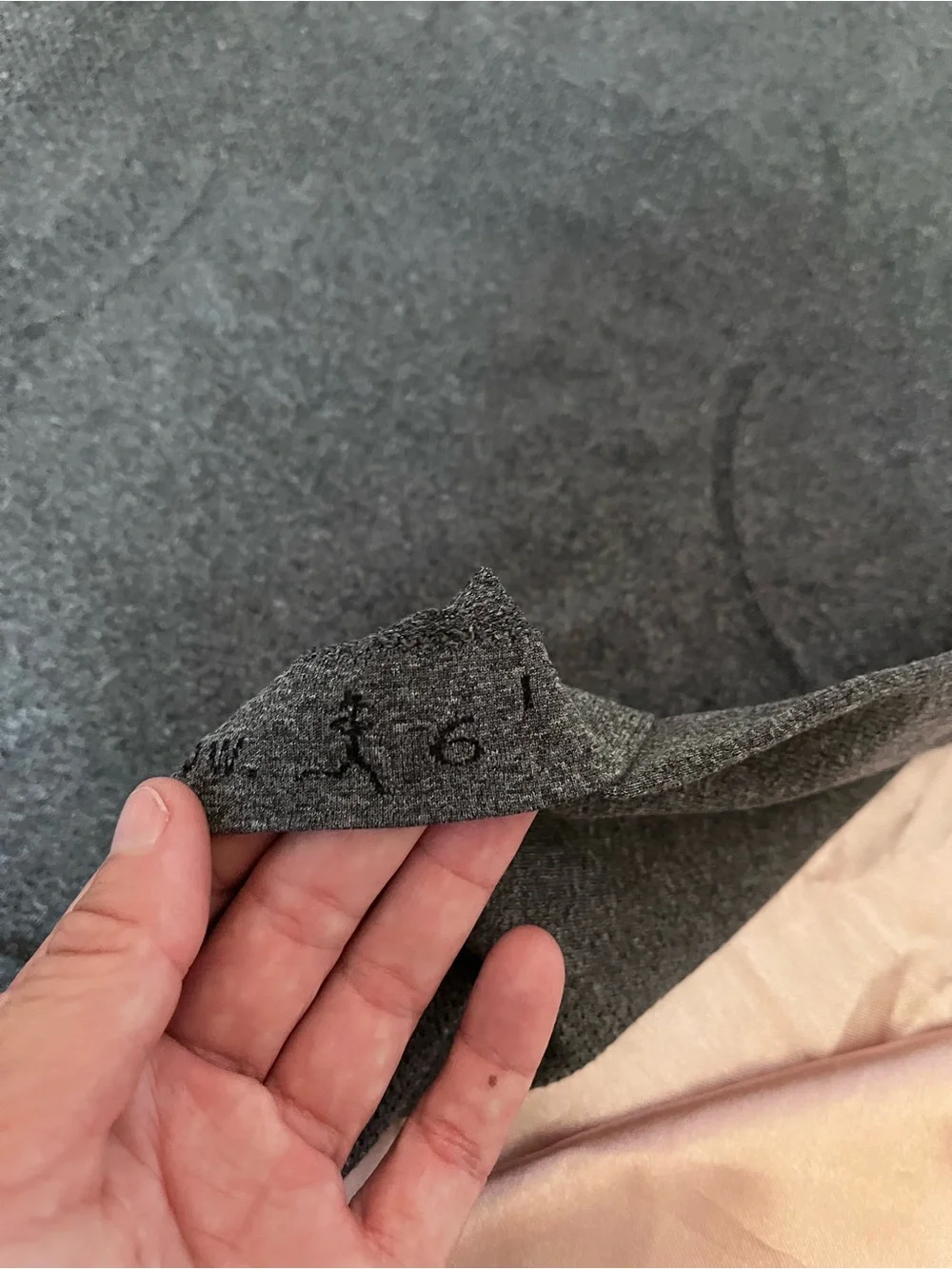 lululemon athletica Dark Charcoal Racerback Tank